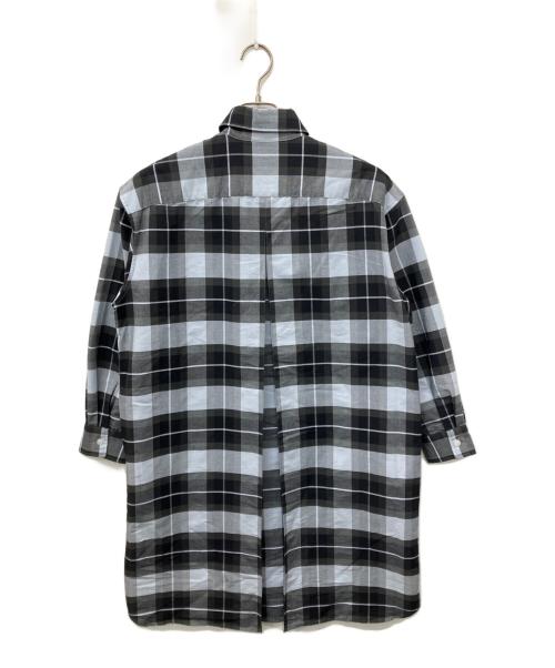 FRED PERRY（フレッドペリー）FRED PERRY (フレッドペリー) チェックシャツワンピース グレー サイズ:XSの古着・服飾アイテム