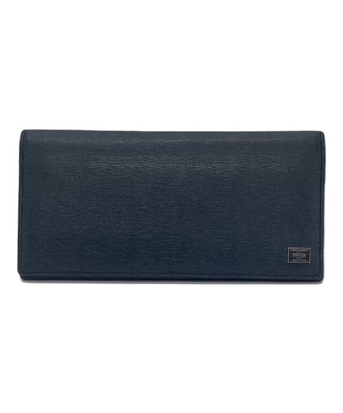 PORTER（ポーター）PORTER (ポーター) カレント ロングウォレット ネイビーの古着・服飾アイテム