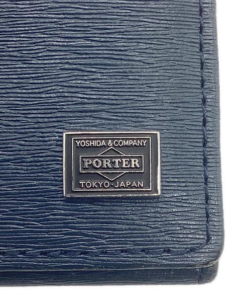 PORTER（ポーター）PORTER (ポーター) カレント ロングウォレット ネイビーの古着・服飾アイテム