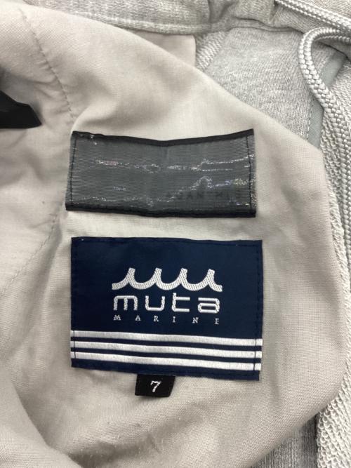 muta MARINE（ムータマリン）muta MARINE (ムータマリン) ACANTHUS (アカンサス) ステンシル スウェット イージーパンツ グレー サイズ:7の古着・服飾アイテム