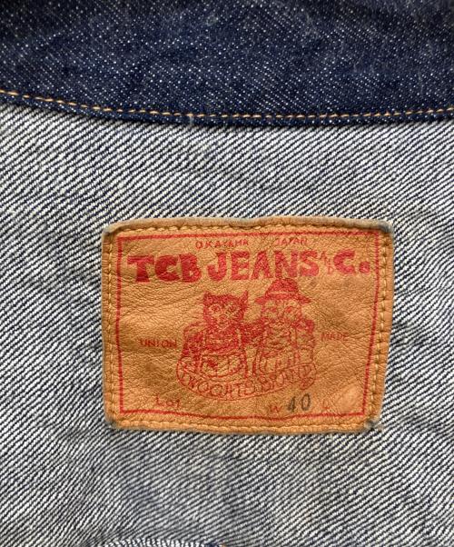 TCB jeans（ティーシービー ジーンズ）TCB jeans (ティーシービー ジーンズ) 20's 1st type デニムジャケット インディゴ サイズ:W40の古着・服飾アイテム