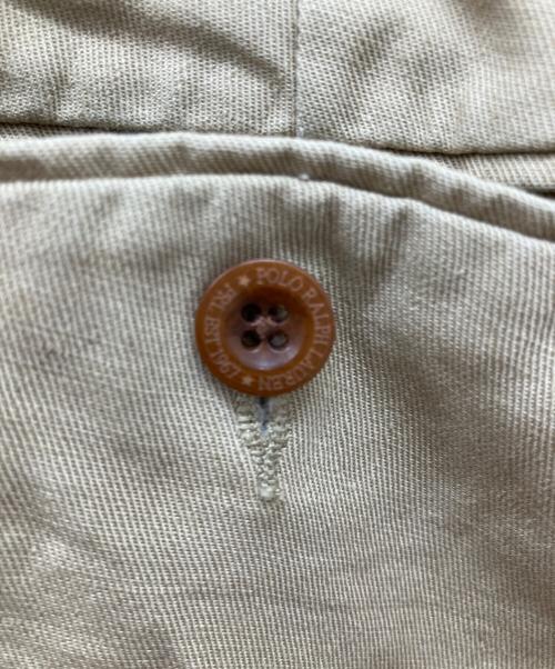 POLO RALPH LAUREN（ポロ・ラルフローレン）POLO RALPH LAUREN (ポロ・ラルフローレン) チノトラウザーズ ブラウン サイズ:W36 L32の古着・服飾アイテム