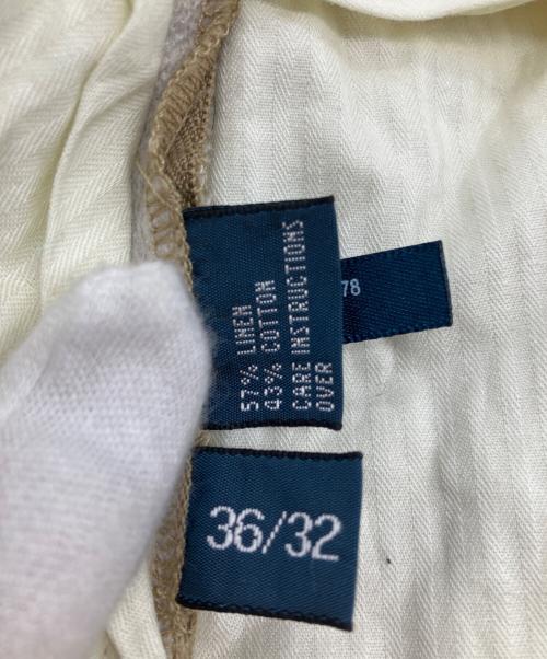 POLO RALPH LAUREN（ポロ・ラルフローレン）POLO RALPH LAUREN (ポロ・ラルフローレン) チノトラウザーズ ブラウン サイズ:W36 L32の古着・服飾アイテム