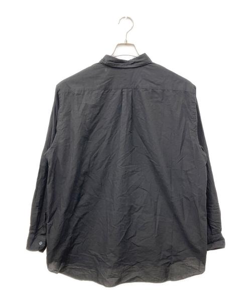 COMOLI（コモリ）COMOLI (コモリ) KHADIコットン コモリシャツ ブラック サイズ:１の古着・服飾アイテム