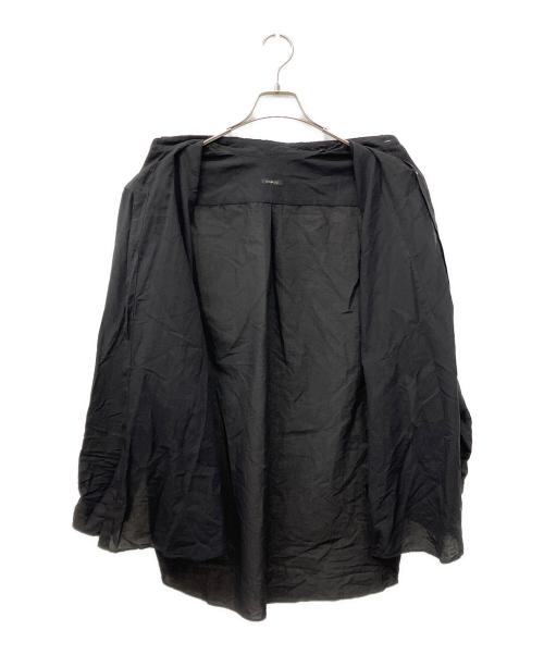 COMOLI（コモリ）COMOLI (コモリ) KHADIコットン コモリシャツ ブラック サイズ:１の古着・服飾アイテム