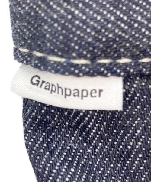Graphpaper（グラフペーパー）Graphpaper (グラフペーパー) Selvage Denim Two Tuck Pants ブラック サイズ:1の古着・服飾アイテム