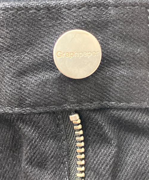 Graphpaper（グラフペーパー）Graphpaper (グラフペーパー) Selvage Denim Two Tuck Pants ブラック サイズ:1の古着・服飾アイテム