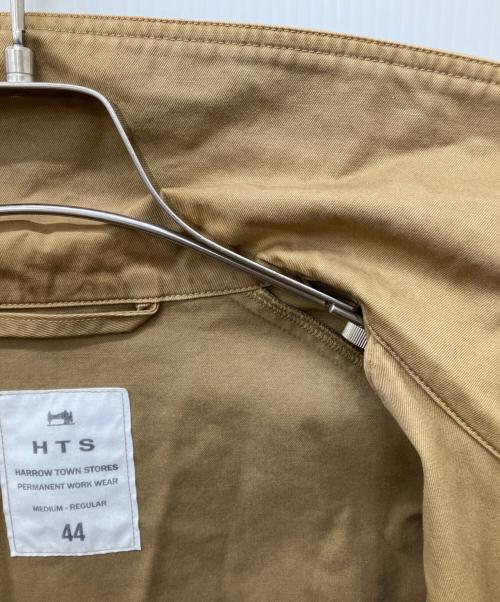 HTS（エイチティーエス）HTS (エイチティーエス) ヘビーウエイトコットンダブルオーバーコート ベージュ サイズ:44の古着・服飾アイテム