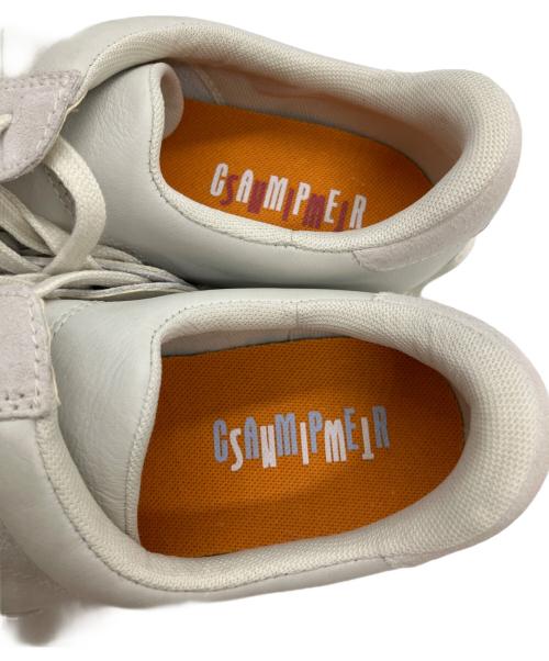 CAMPER（カンペール）CAMPER (カンペール) SNIMI アシンメトリーレザーシューズ ホワイト サイズ:41の古着・服飾アイテム