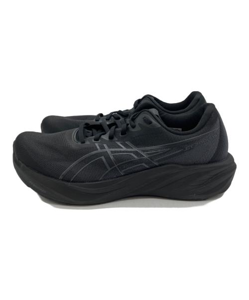 asics（アシックス）asics (アシックス) ランニングシューズ ブラック サイズ:28の古着・服飾アイテム