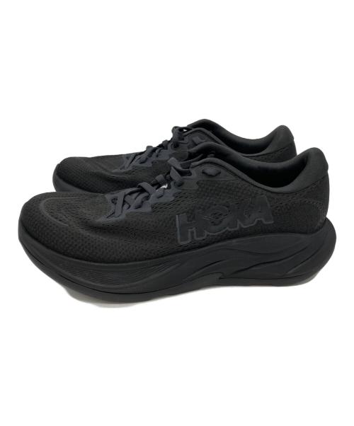 HOKA（ホカ）HOKA (ホカ) ランニングシューズ ブラック サイズ:25の古着・服飾アイテム