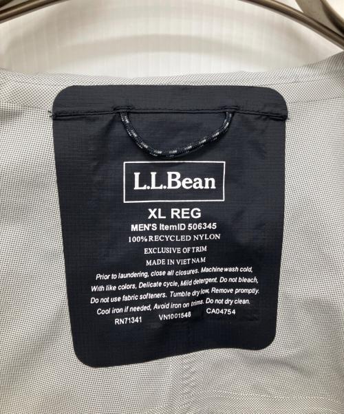 L.L.Bean（エルエルビーン）L.L.Bean (エルエルビーン) トレイル・モデル・レイン・ジャケット ジャパン・フィット ブラック サイズ:XLの古着・服飾アイテム
