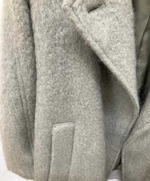 Adam et Rope（アダム エ ロペ）Adam et Rope (アダム エ ロペ) シャギーモヘヤミドルコート オリーブ サイズ:Freeの古着・服飾アイテム