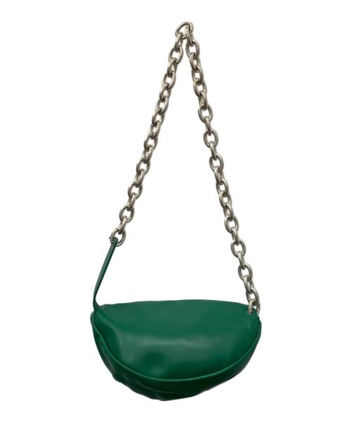 BOTTEGA VENETA（ボッテガベネタ）BOTTEGA VENETA (ボッテガベネタ) The Chain Pouch Bag グリーンの古着・服飾アイテム