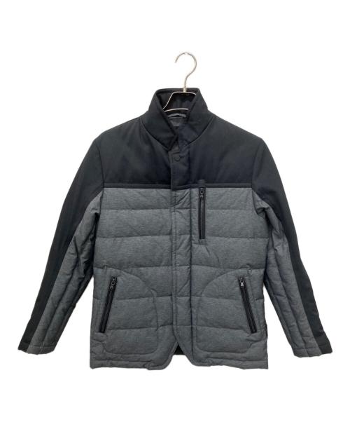 23区 HOMME（ニジュウサンクオム）23区 HOMME (ニジュウサンクオム) ダウンジャケット ブラック×グレー サイズ:46の古着・服飾アイテム