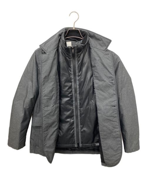 JOSEPH ABBOUD（ジョセフアブード）JOSEPH ABBOUD (ジョセフアブード) 3WAY ADSインターレースピケ ブルゾン グレー サイズ:M 未使用品の古着・服飾アイテム