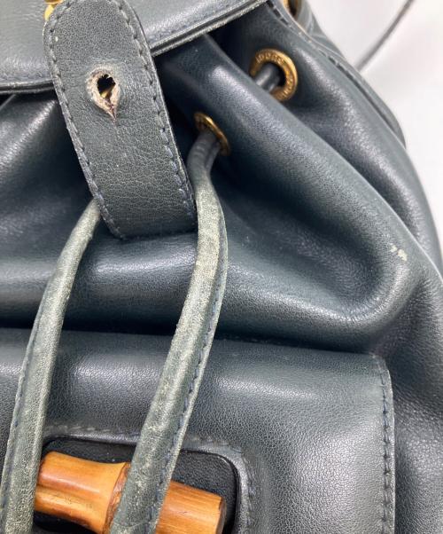 GUCCI（グッチ）GUCCI (グッチ) リュック グリーンの古着・服飾アイテム