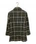 BURBERRY LONDON (バーバリーロンドン) ノヴァチェックステンカラーウールコート グリーン サイズ:M：9000円