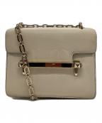 VALENTINO GARAVANIヴァレンティノ・ガラヴァーニ）の古着「Uptown Shoulder Bag Small」｜ベージュ