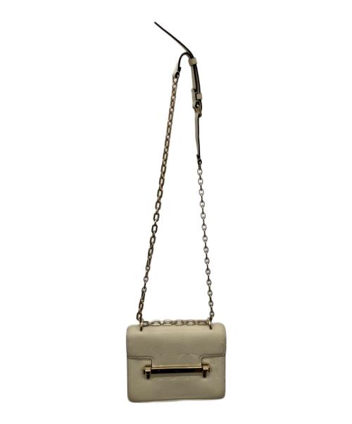 VALENTINO GARAVANI（ヴァレンティノ・ガラヴァーニ）VALENTINO GARAVANI (ヴァレンティノ・ガラヴァーニ) Uptown Shoulder Bag Small ベージュの古着・服飾アイテム