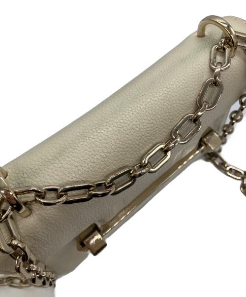 VALENTINO GARAVANI（ヴァレンティノ・ガラヴァーニ）VALENTINO GARAVANI (ヴァレンティノ・ガラヴァーニ) Uptown Shoulder Bag Small ベージュの古着・服飾アイテム