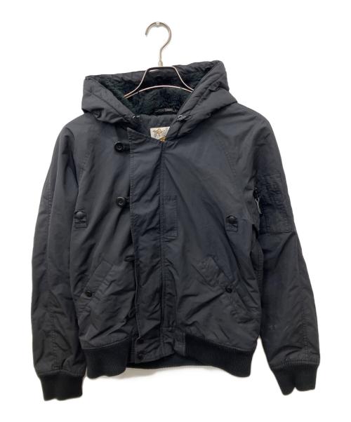 Schott（ショット）Schott (ショット) N-2Bジャケット ブラック サイズ:38の古着・服飾アイテム