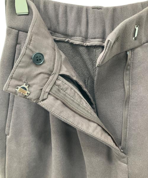 CLANE（クラネ）CLANE (クラネ) TWO TUCK SWEAT PANTS ワインレッド サイズ:Sの古着・服飾アイテム