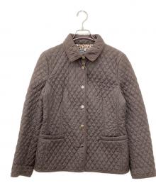 Salvatore Ferragamo（サルヴァトーレ フェラガモ）の古着「キルティングジャケット」｜ブラウン
