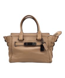 COACH（コーチ）の古着「2WAYバッグ」｜ベージュ
