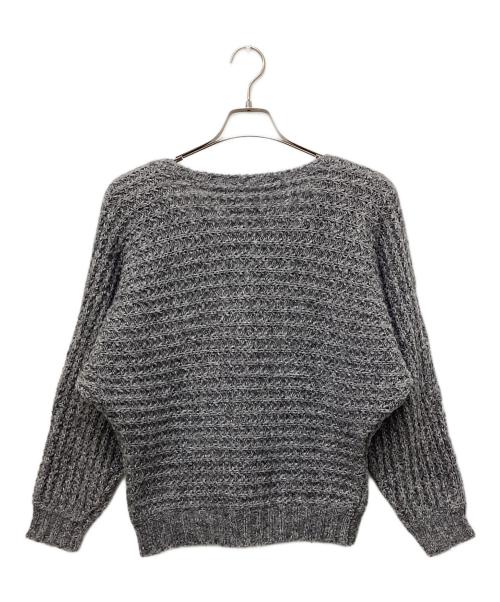 KATHARINE HAMNETT（キャサリンハムネット）KATHARINE HAMNETT (キャサリンハムネット) アンクルニット グレー サイズ:Freeの古着・服飾アイテム