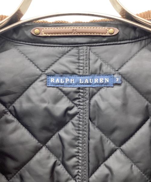 RALPH LAUREN（ラルフローレン）RALPH LAUREN (ラルフローレン) キルティングコート ブラック サイズ:7の古着・服飾アイテム