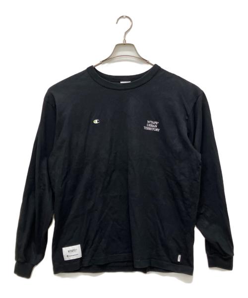 WTAPS（ダブルタップス）WTAPS (ダブルタップス) Champion (チャンピオン) カットソー ブラック サイズ:Mの古着・服飾アイテム