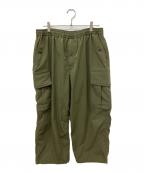 DAIWA PIER39ダイワ ピア39）の古着「LOOSE STRETCH 6P MIL PANTS」｜オリーブ