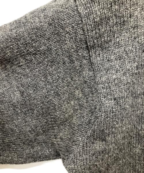 POLO RALPH LAUREN（ポロ・ラルフローレン）POLO RALPH LAUREN (ポロ・ラルフローレン) クルーネックウールニット グレー サイズ:Mの古着・服飾アイテム