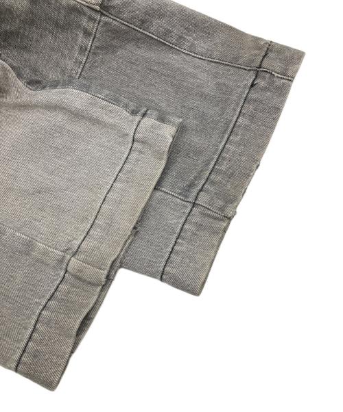 BELPER（ベルパー）BELPER (ベルパー) PATCHWORK DENIM PANTS ブラック サイズ:2の古着・服飾アイテム
