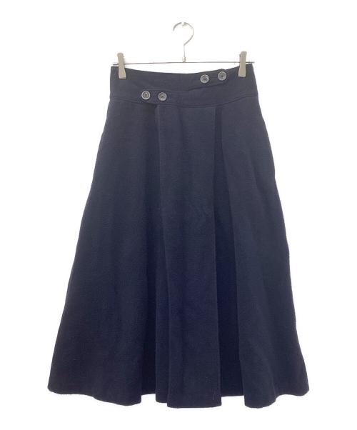 KAPITAL（キャピタル）KAPITAL (キャピタル) ウールワイドパンツ ネイビー サイズ:1の古着・服飾アイテム