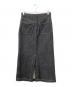 tricot COMME des GARCONS (トリココムデギャルソン) 00AW ウールステッチロングスカート ブラック サイズ:M：8000円