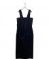 COMME des GARCONS COMME des GARCONS (コムデギャルソン コムデギャルソン) 22SS ウール 吊りサロペットパンツ ネイビー サイズ:S：14000円