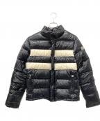 MONCLERモンクレール）の古着「THOMAS ダウンジャケット」｜ブラック×ホワイト