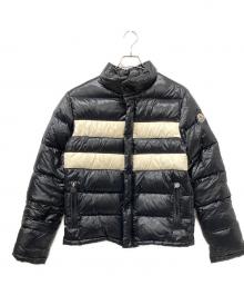 MONCLER（モンクレール）の古着「THOMAS ダウンジャケット」｜ブラック×ホワイト