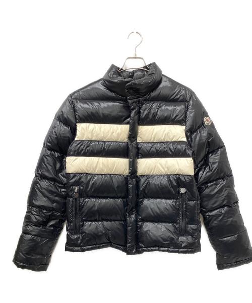 MONCLER（モンクレール）MONCLER (モンクレール) THOMAS ダウンジャケット ブラック×ホワイト サイズ:2の古着・服飾アイテム