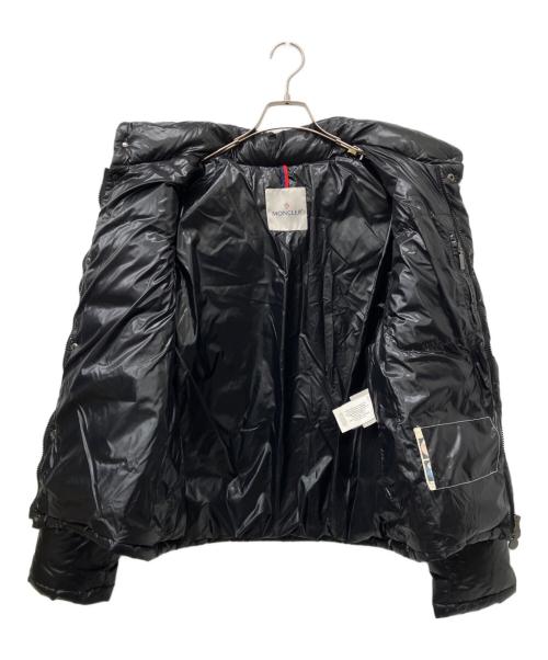 MONCLER（モンクレール）MONCLER (モンクレール) THOMAS ダウンジャケット ブラック×ホワイト サイズ:2の古着・服飾アイテム