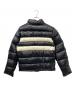 MONCLER (モンクレール) THOMAS ダウンジャケット ブラック×ホワイト サイズ:2：23000円