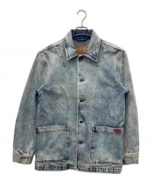 DIESEL（ディーゼル）の古着「ヴィンテージ加工デニムカバーオール」｜インディゴ