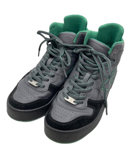 DIESEL（ディーゼル）DIESEL (ディーゼル) S-UKIYO MID X ブラック×グリーン サイズ:27の古着・服飾アイテム