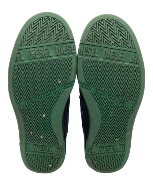 DIESEL（ディーゼル）DIESEL (ディーゼル) S-UKIYO MID X ブラック×グリーン サイズ:27の古着・服飾アイテム