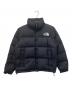 THE NORTH FACE（ザ ノース フェイス）の古着「ショートヌプシダウンジャケット」｜ブラック