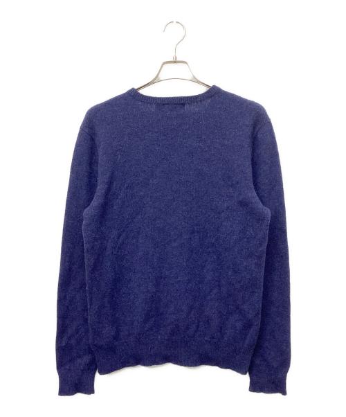 POLO RALPH LAUREN（ポロ・ラルフローレン）POLO RALPH LAUREN (ポロ・ラルフローレン) ウールニット ブルー サイズ:Mの古着・服飾アイテム