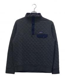 Patagonia（パタゴニア）の古着「オーガニックコットン・キルト・スナップT」｜グレー
