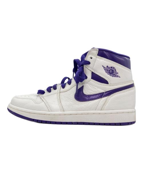 NIKE（ナイキ）NIKE (ナイキ) WMNS AIR JORDAN 1 HIGH OG ホワイト サイズ:245の古着・服飾アイテム